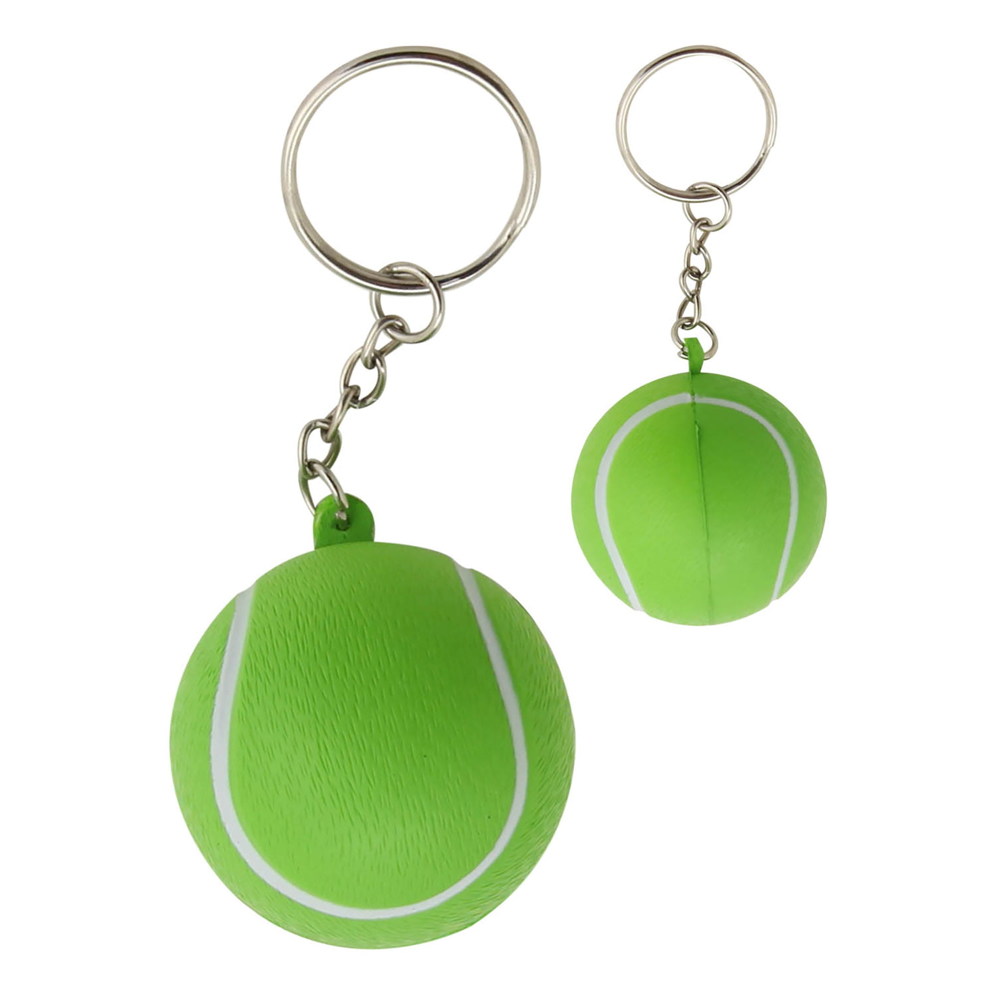 Stress Tennis Ball Key Ring - Simply Merchandise